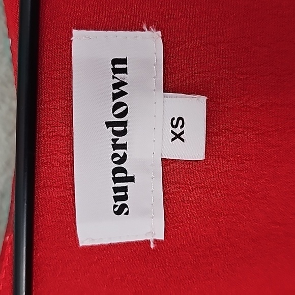 Superdown from Revolve Mercy Red Polka Dot Dress - Picture 6 of 10